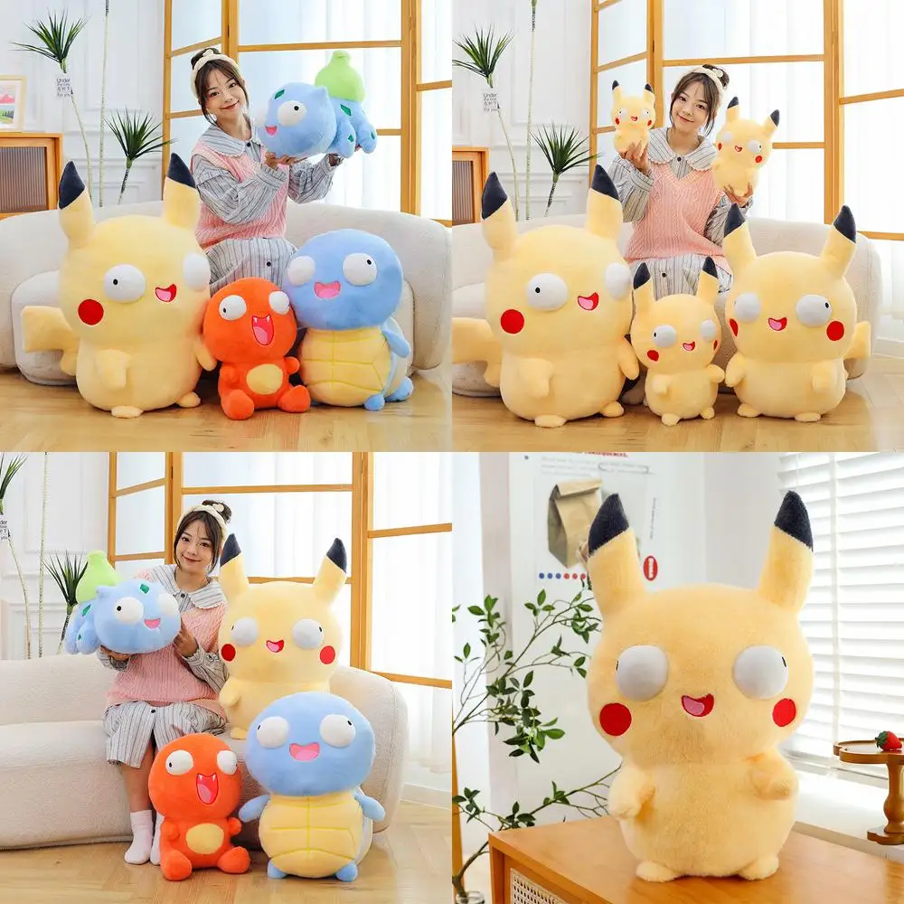 

Kawaii Пикачу странный Чармандер Бульбазавр плюшевая игрушка милая мягкая кукла для детей подарок на день рождения мягкое аниме Pokemon Plushie