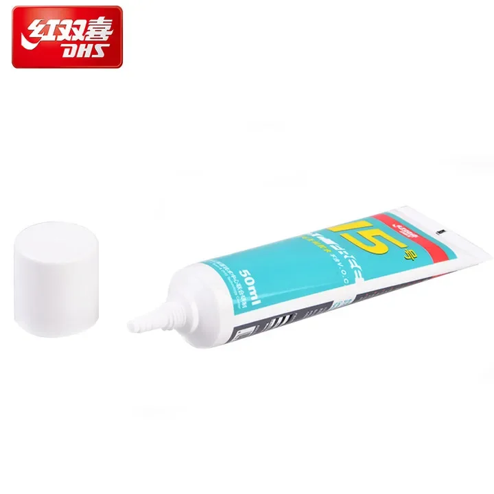 DHS-potenciador sin COV para raqueta de tenis de mesa, accesorio Profesional aprobado por ITTF, Original, n. ° 15, 50ml