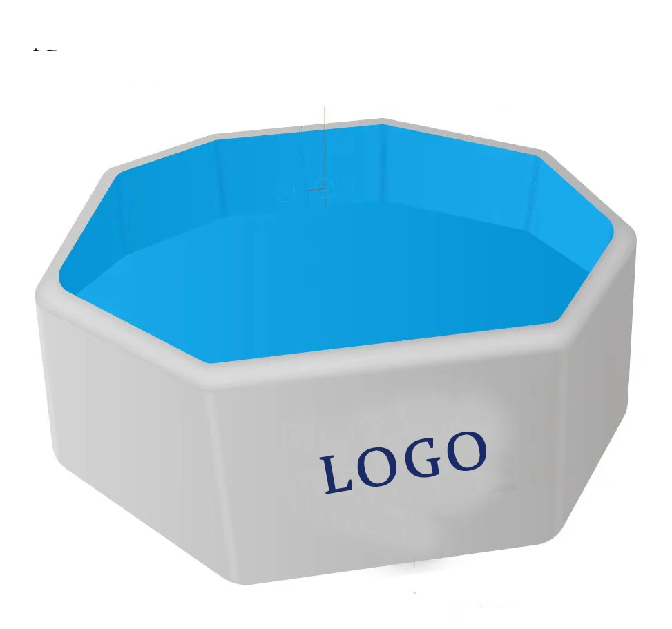 Octagon Extra Large Ice Bath Tub Inflatable Portable Ice Bath Cold Plunge Pool