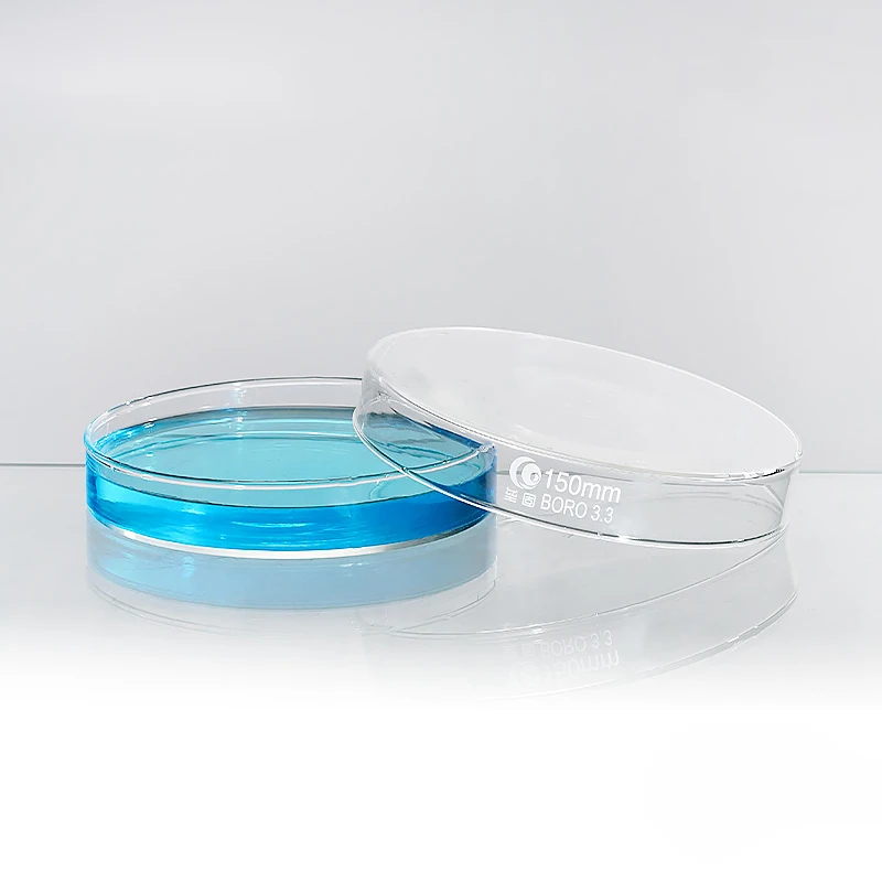 

Лабораторный газовый диском Петри 60 мм/75 мм/90 мм/100 мм/120 мм/150 мм/180 мм, высокий боросиликат, доступный для блюда для клеточной культуры