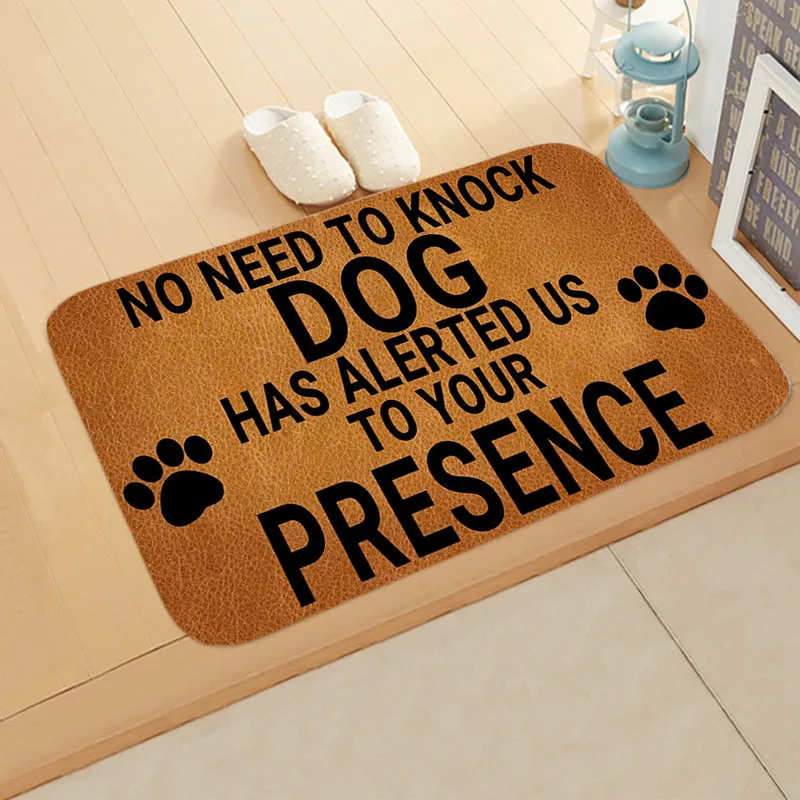 Welcome Doormat Welcome Letters Anti-Slip Door Mat Carpet Doormat Letters Flannel Outdoor Kitchen Living Room Floor Mat Rug