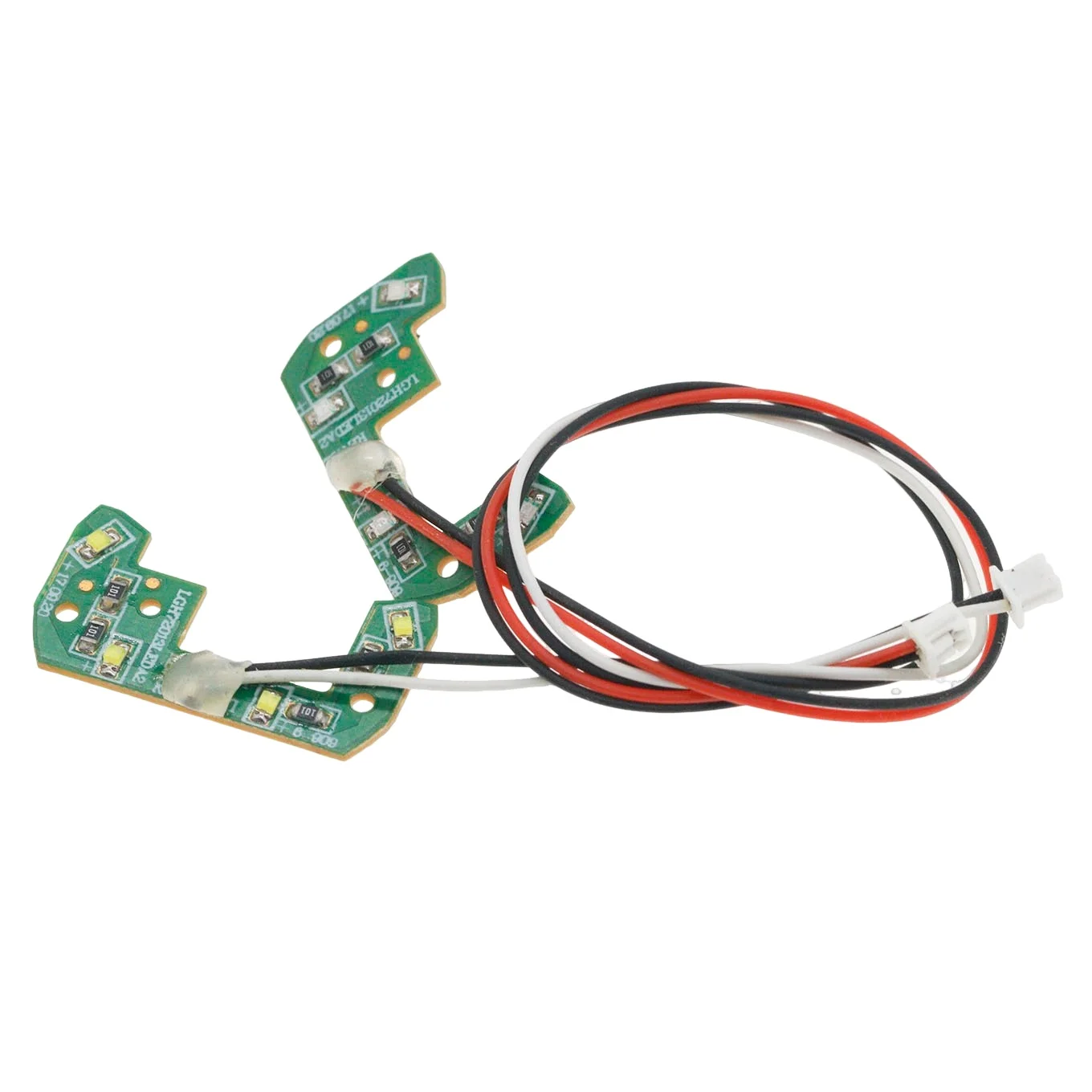 UAV LED light board 3.7V suitable for 3-5V blue white light view 2