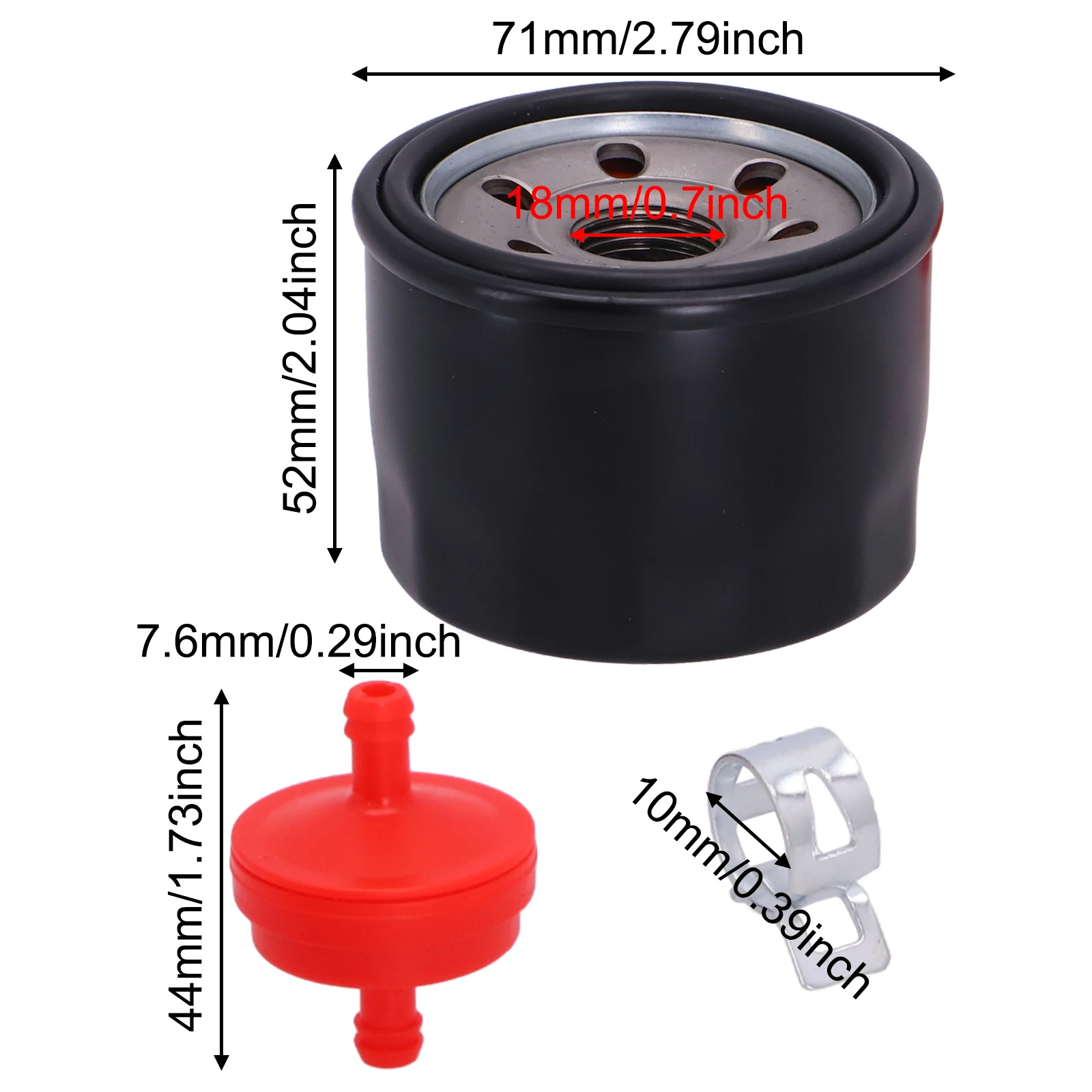 For CRAFTSMAN PM Engine Filter Oil Filter Garden Maintenance As Show Versatile Oil Filter For Engines Gardening Tools