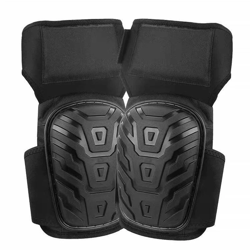 Adjustable Professional Gel Knee Pads Brace Guards Support Safety Protection Construction Flooring Gardening Cleaning For Work