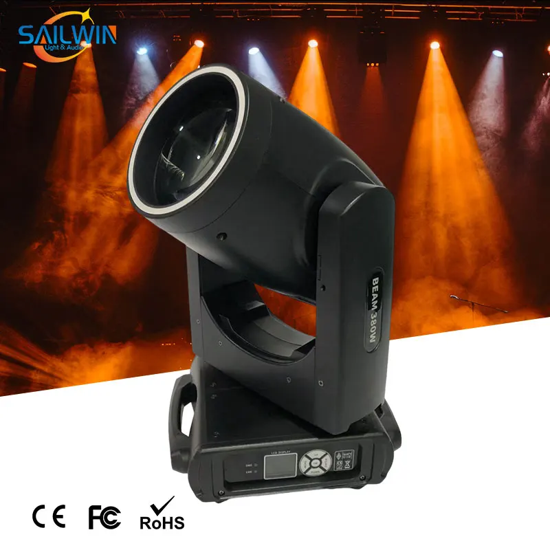 SW-B380 New 380W Beam Moving Head Light Lyre Sharpy 20R Stage Light For DJ Disco Concert Big Show