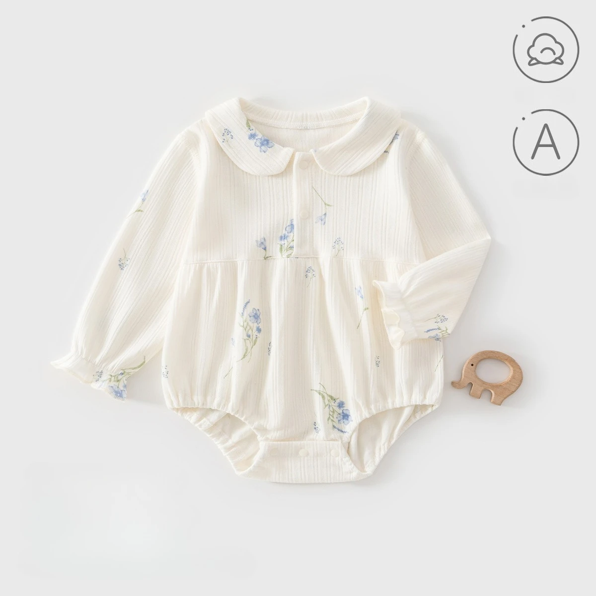 

Боди-комбинезон для новорожденных девочек из 100% хлопка, бесшовный, с длинным рукавом, мягкий, приятный для кожи, на все сезоны, повседневная одежда, 0-24 месяца