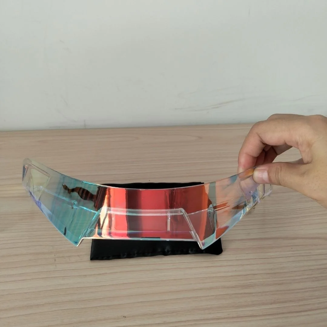 Motorcycle Helmet Big Tail Spoiler Adapted for AGV K6 Helmet Colorful Tail Helmet Accessories  Modified Adhesive Spoiler