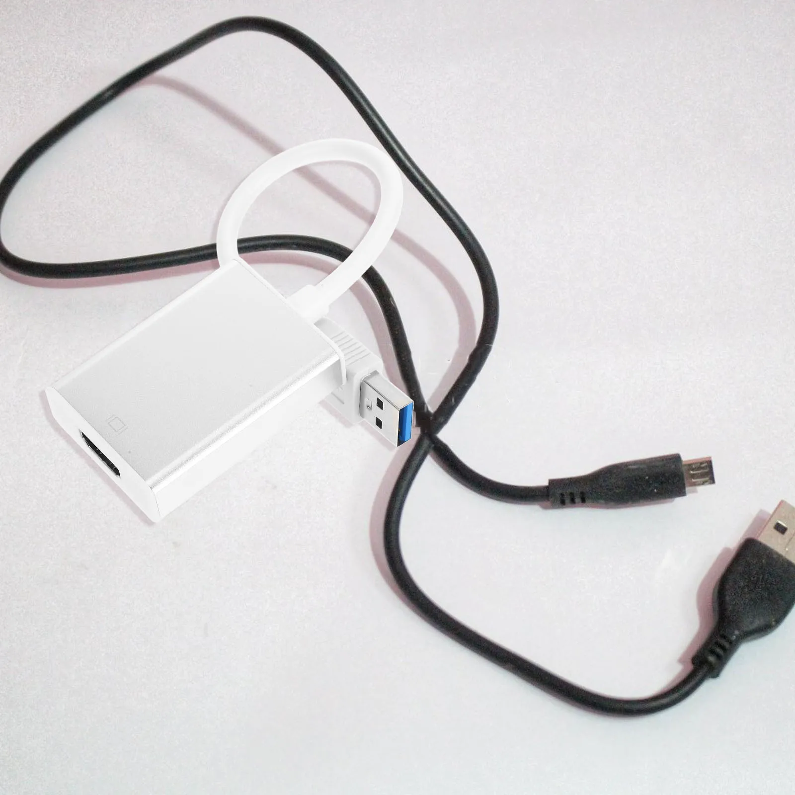 

Usb3.0 to 1080p Converter Adapter Cable for Pc Laptop Hdtv Extend Mirror Display Audio Video Synchronous Output