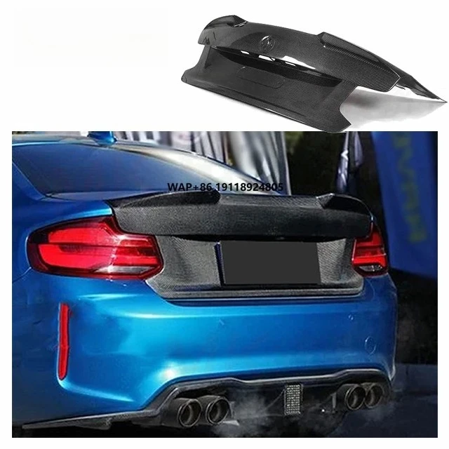 

For 2 Series F87 Upgrade M2 Carbon Trunk F87 M2 Body Kit Carbon Fiber Rear Trunk Cover