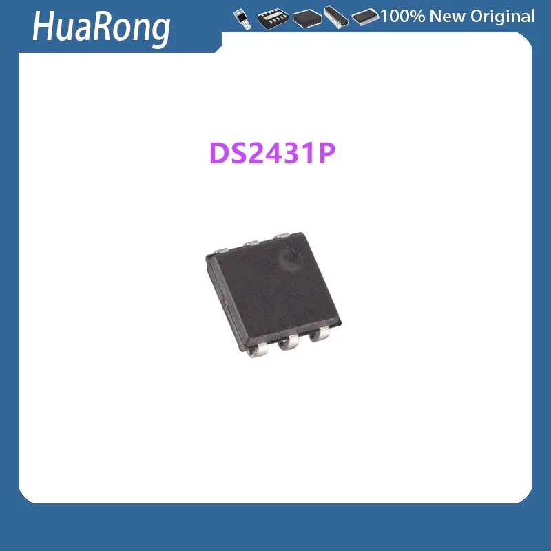 10Pcs/Lot DS2431P DS2431 2431 TSOC-6