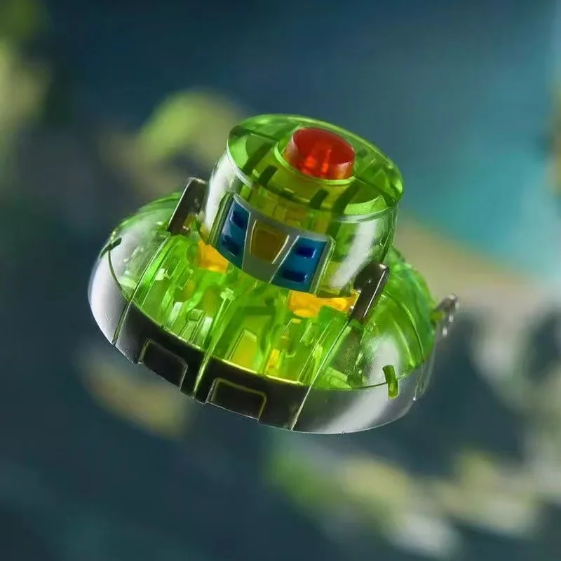 Dr. Wu DW-E22T/E34T Set combinato mini rabarbarbaro UFO trasparente a colori Giocattolo di trasformazione a piccola proporzione