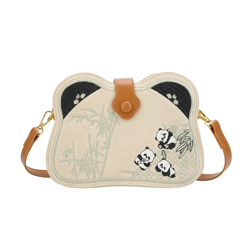 

Fashionable and stylish women's versatile new Chinese style bamboo handbag 2025 new trend crossbody shoulder bag