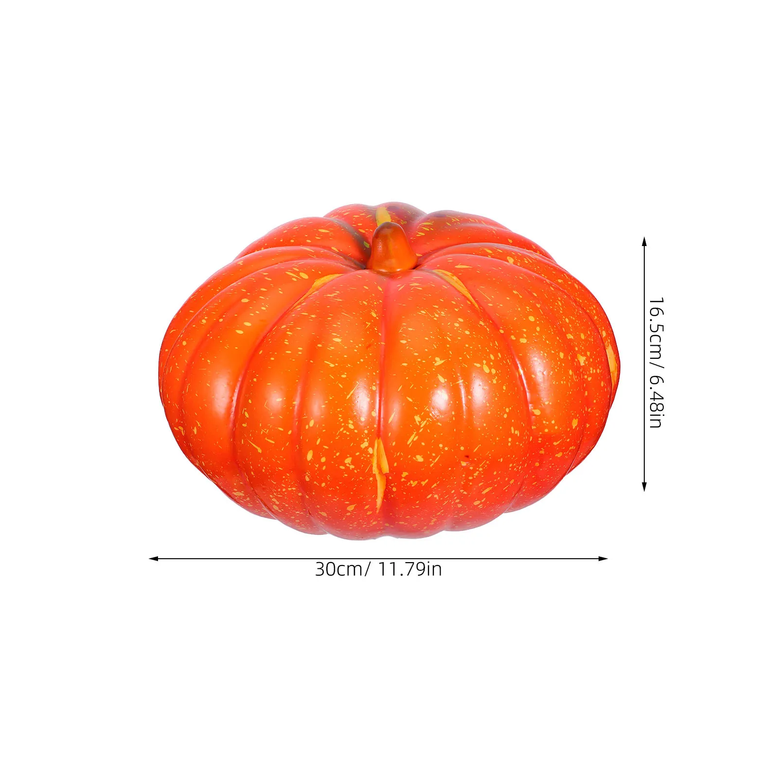 رغوة اصطناعية القرع البرتقال واقعية وهمية الحصاد الخريف ديكور للطاولات عيد الشكر هالوين حفلة ديكورات المنزل الزفاف #5