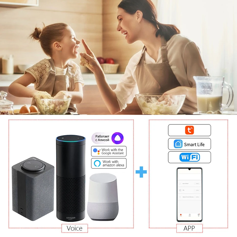 Enchufe inteligente de 16a/UE/Reino Unido, enchufe inteligente con WiFi, Monitor de potencia, función de sincronización, aplicación tuya SmartLife,