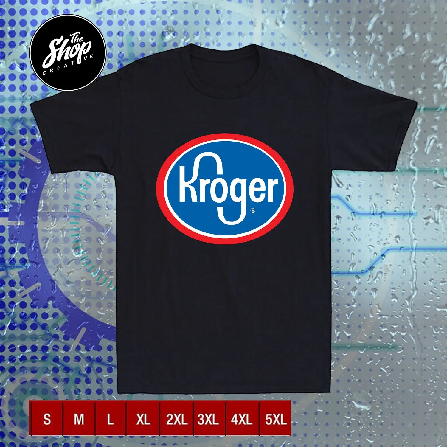 New Shirt Kroger Delivery Logo Funny T-Shirt USA Size S-5XL