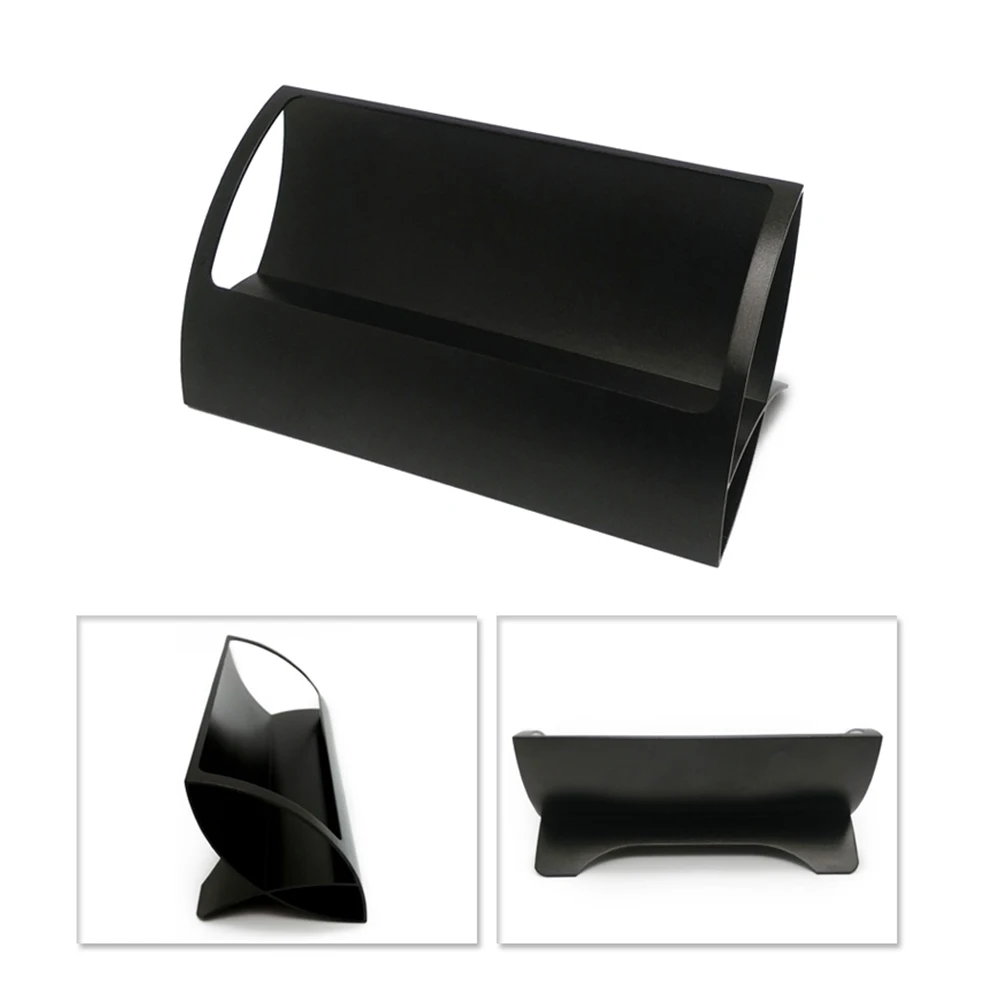 منظم تخزين من سبائك الألومنيوم ، عرض سعة كبيرة ، حامل بطاقة عمل للفنادق ، مكتب ، منزل ، مكتب ، حديث ، موضة ، هدية