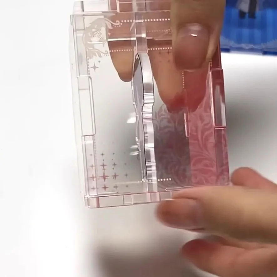 Gioco Anime Love and Deepspace Rafayel Zayne Xavier Sylus Cosplay Versione Q Simpatiche piastre in acrilico in piedi Scatola piccola Regalo di compleanno