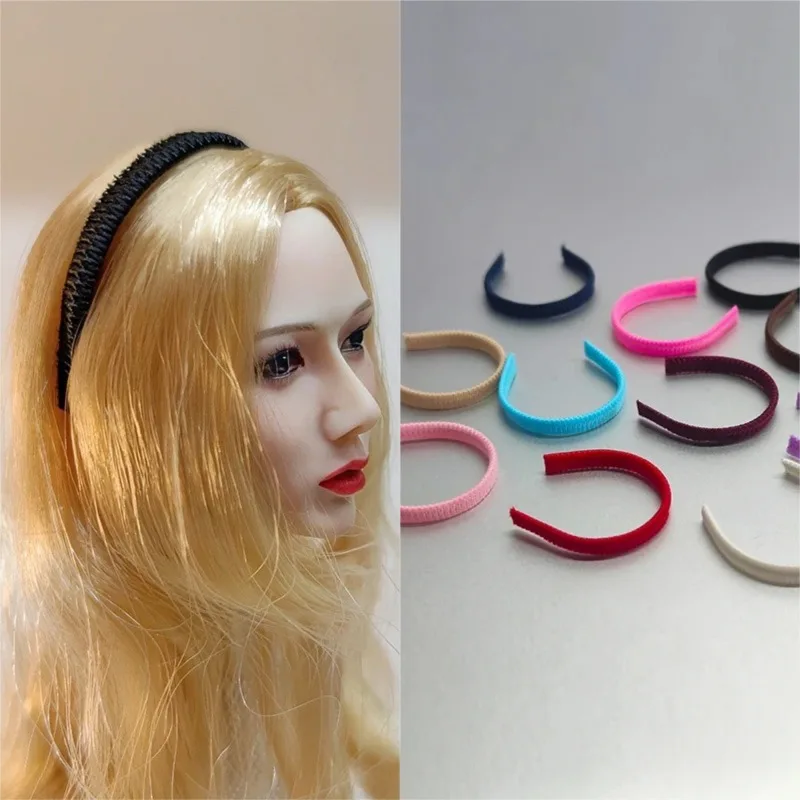 

1/6 масштаб, модная женская повязка на голову с резьбой на голову, солдатская модель для 12 "PH Tbl Jiaou, украшение для тела куклы