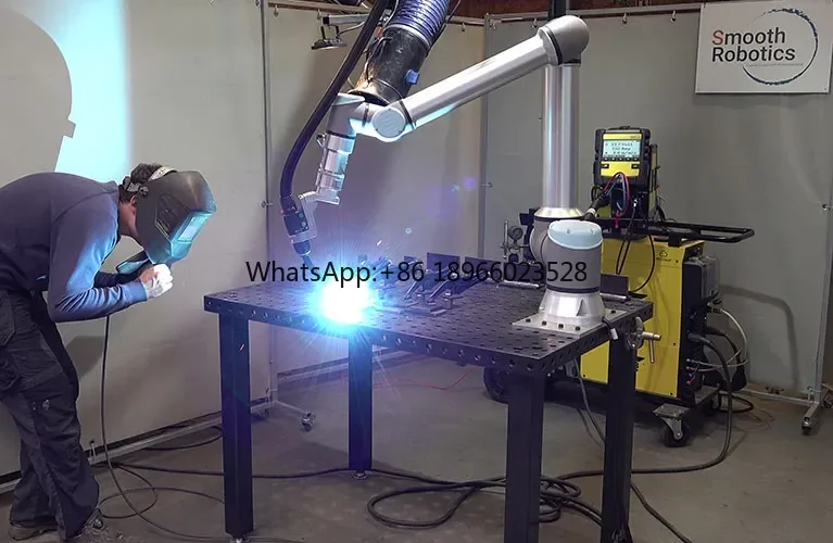 Universal Welding Robot Cobot UR20 Robot Arm with Megmeet Welding Machine for Welding Robot