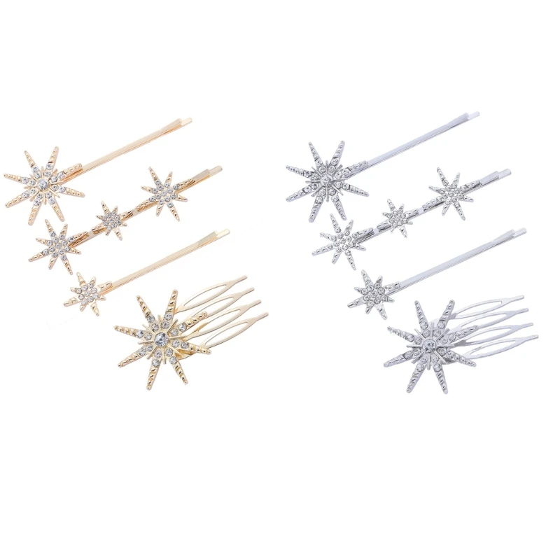 4pcs/set Bride Hair Pin Bride Hair Clip Wedding Barrettes Bride Hair Accessories Drop Shipping