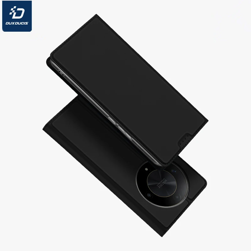 

DUX DUCIS роскошный флип ультратонкий кожаный кошелек Cace для Honor Magic6 Lite магнитный кожаный слот для карт противоударный чехол для телефона