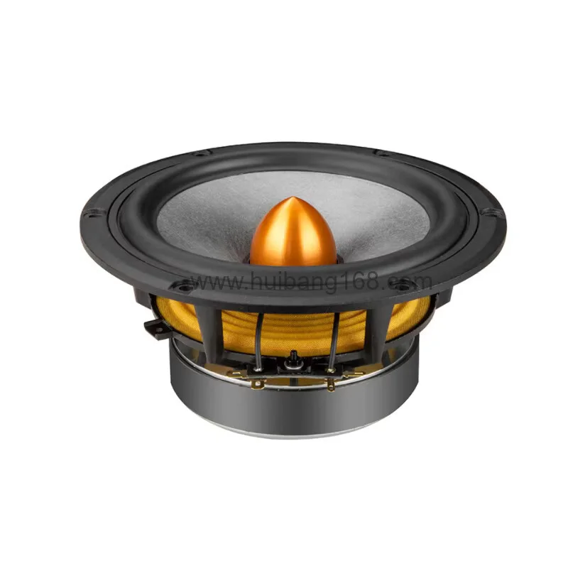 Original HiVi （1 speakers）SLE060QG Mid-bass Speaker Unit Cast Aluminum Frame Original Replacement Accessory