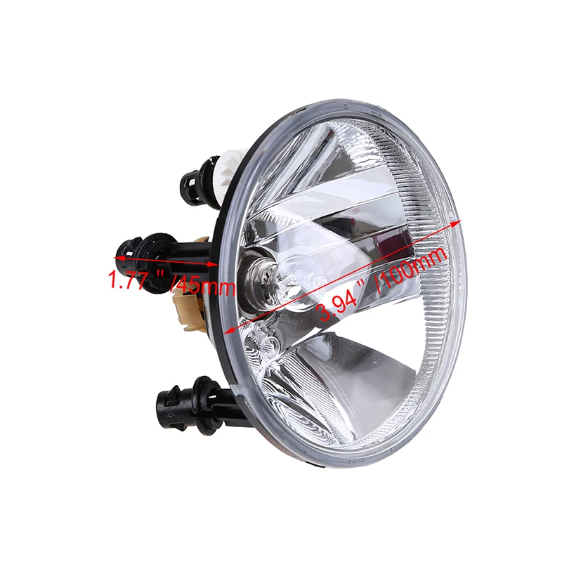 2Pcs for GMC Yukon XL 1500 XL 2500 Car Front Fog Light Assembly Halogen Lamp 15839896 2007 2008 2009 2010 2011 2012 2013 2014