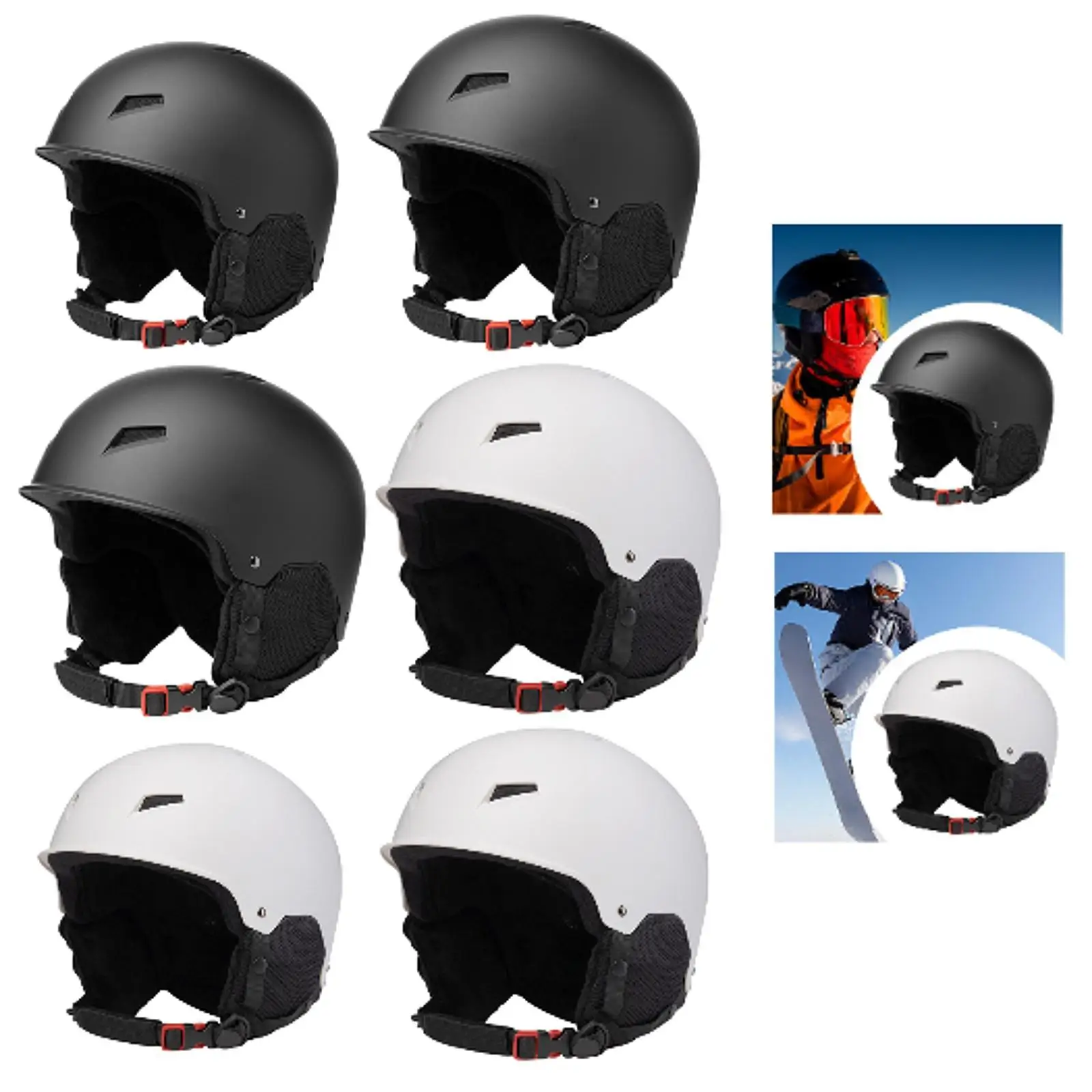 winter-sports-snow-helmet-adult-adjustable-head-circumference-skiing-headgear-for-outdoor-biking-and-climbing