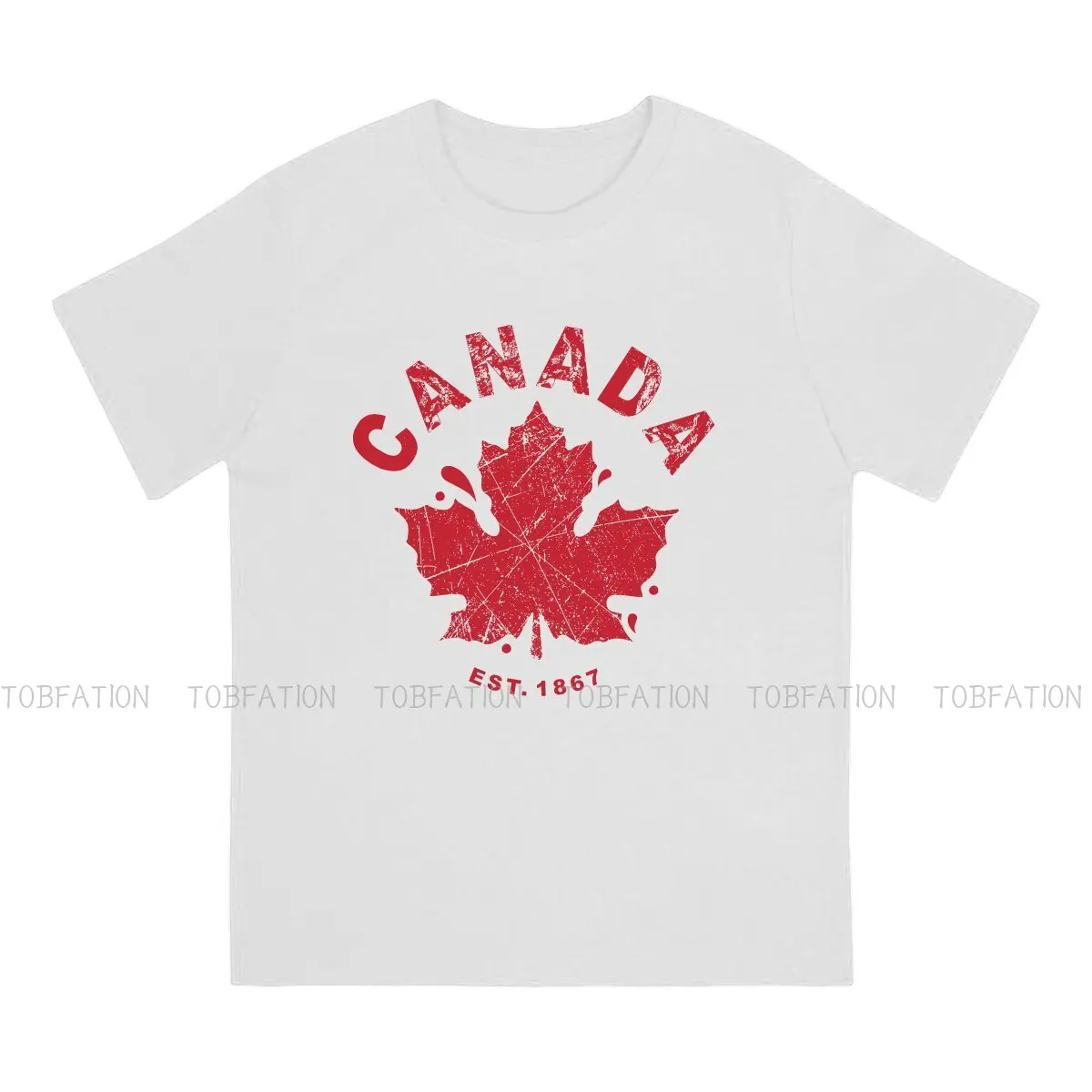 Est. 1867 with Canadian Flag Maple Leaf Icon Special TShirt Liberal Party of Canada Comfortable Creative Gift Idea  T Shirt