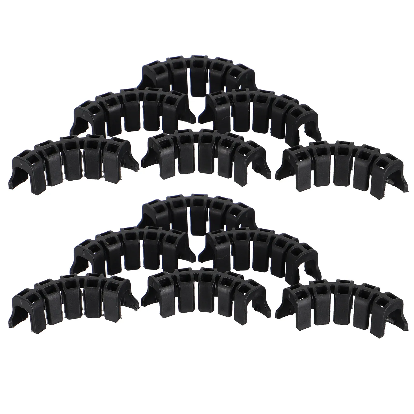 100Pcs Tomato Clamp Plant Support Clips Easy Fasten Plastic Vine Vegetables Holder Gardening Clips for Tomato Cucumber Pepper