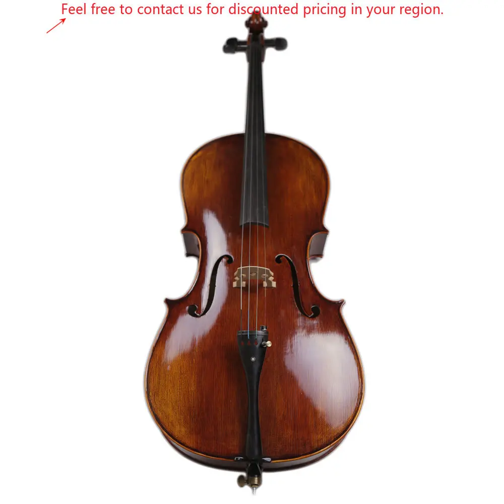 Tongling TL014 Grade Flamed Good Quality Professional Colored 4/4 Handmade Cello