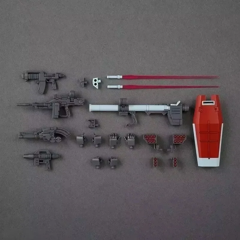 RGM-79 GM 캡틴 모로코 프론트 숄더 캐논 장비 포함 HG 1/144 메카 조립 모델 키트 액션 피규어 소년용 퍼즐 장난감