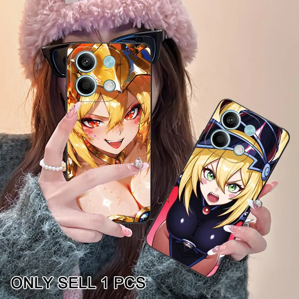 Funda de teléfono Yugioh Magician Valkyria para Xiaomi Redmi Note 15 14 13 12 11 S Pro Plus 4G 5G, funda suave de TPU a prueba de golpes