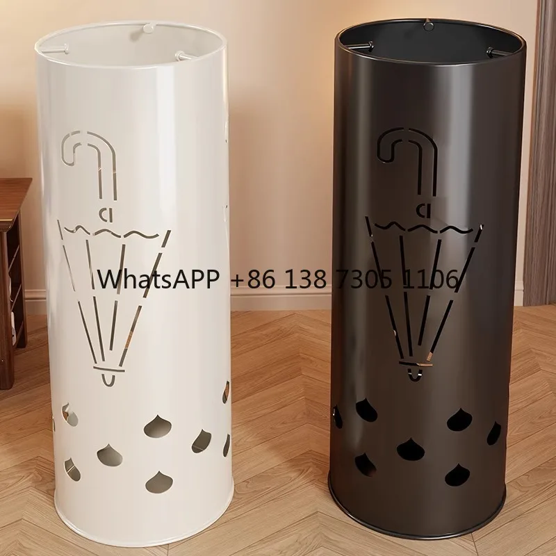 

Umbrella rack Home storage rack Door rack Large capacity hotel umbrella bucket Light luxury umbrella