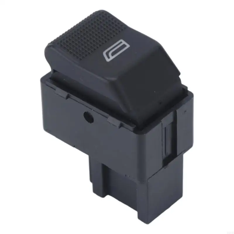 Window Lift Switches, Window Lift Control Button Replacing 6X0959855, Black ABS Housing with Textured and White Symbol H9EE
