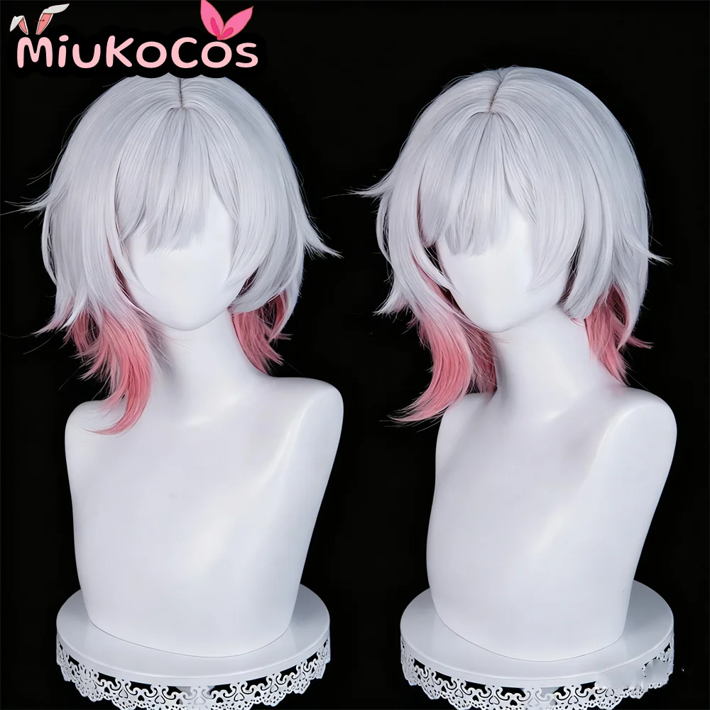 W MAGAZYNIE Peruka do Cosplayu Sakuraba Emma MiukoCosplay Gra Magical Girl Witch Trials Cosplay