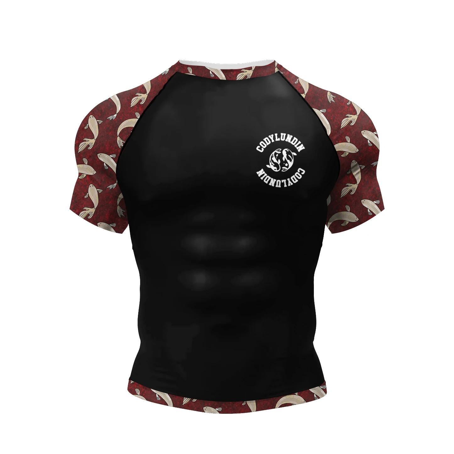 Cody Lundin 3d Digital Printing High-Quality Outdoor Fitness Running High Elasticity Brazilian Jiu Jitsu Male Mma Rashguards