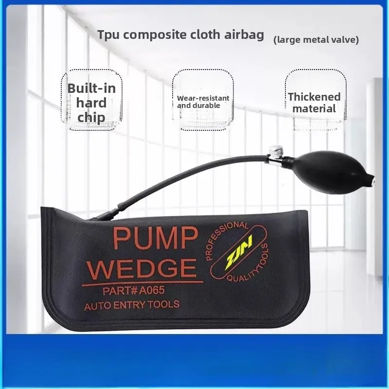 

Pump Wedges Inflatable Airbag Cushioned Hand Pump Auto Air Wedge Inflatable Car Door Opener Diagn New TPU+420D Composite Cloth