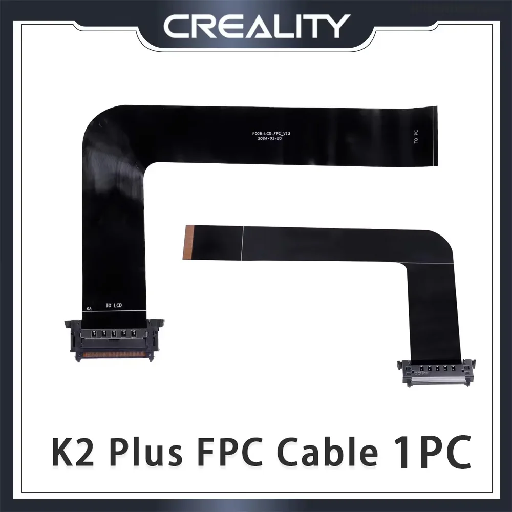 

Оригинальный кабель Creality K2 Plus FPC_40P Black_PI_L207 Кабель FPC Новые детали 3D-принтера Кабель FPC для K2 Plus