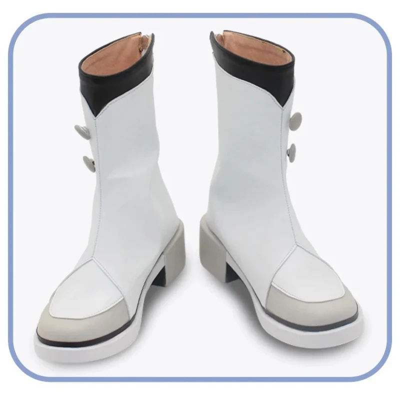 

2025 11 Game Blue Archive OKUSORA AYANE PU Leather Shoes Halloween Carnival Boots Cosplay Prop Custom Made
