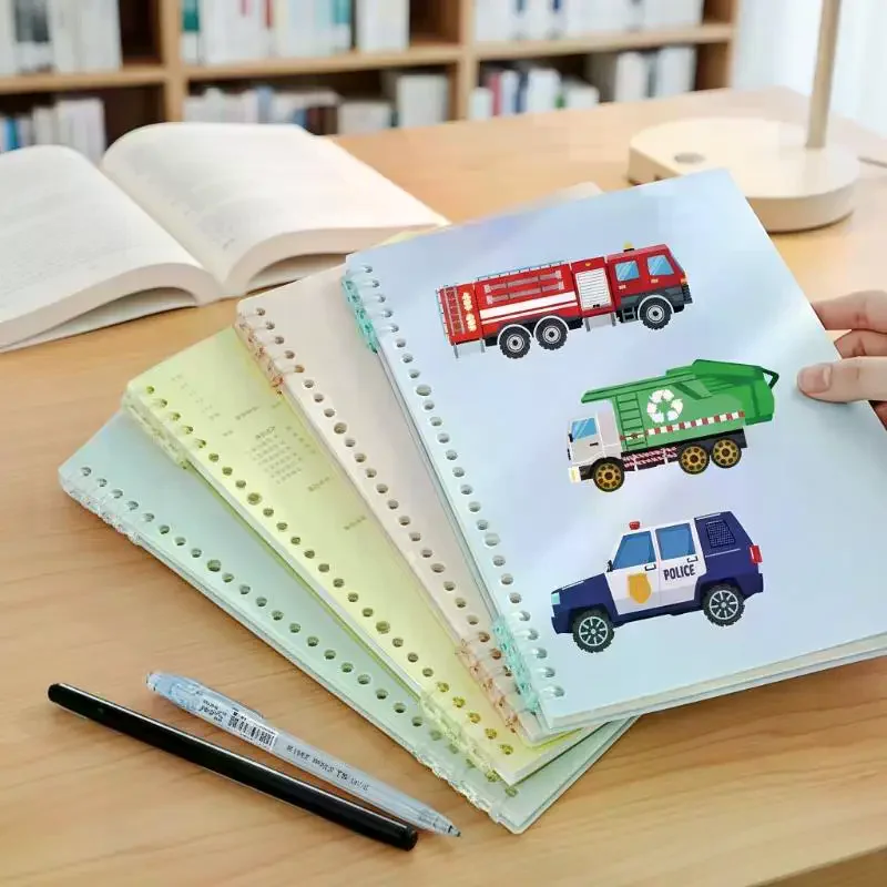 

Fantastic Gift & Decoration: 8-Sheet DIY Decal - Ambulance, Fire Truck, Excavator and Motorcycle Puzzle Stickers