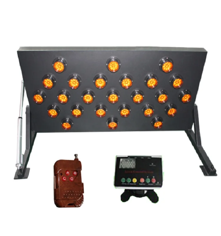 

Amber Green Red Iron Safety Bright LED Arrow Board for Solar/Battery Trailer Mount