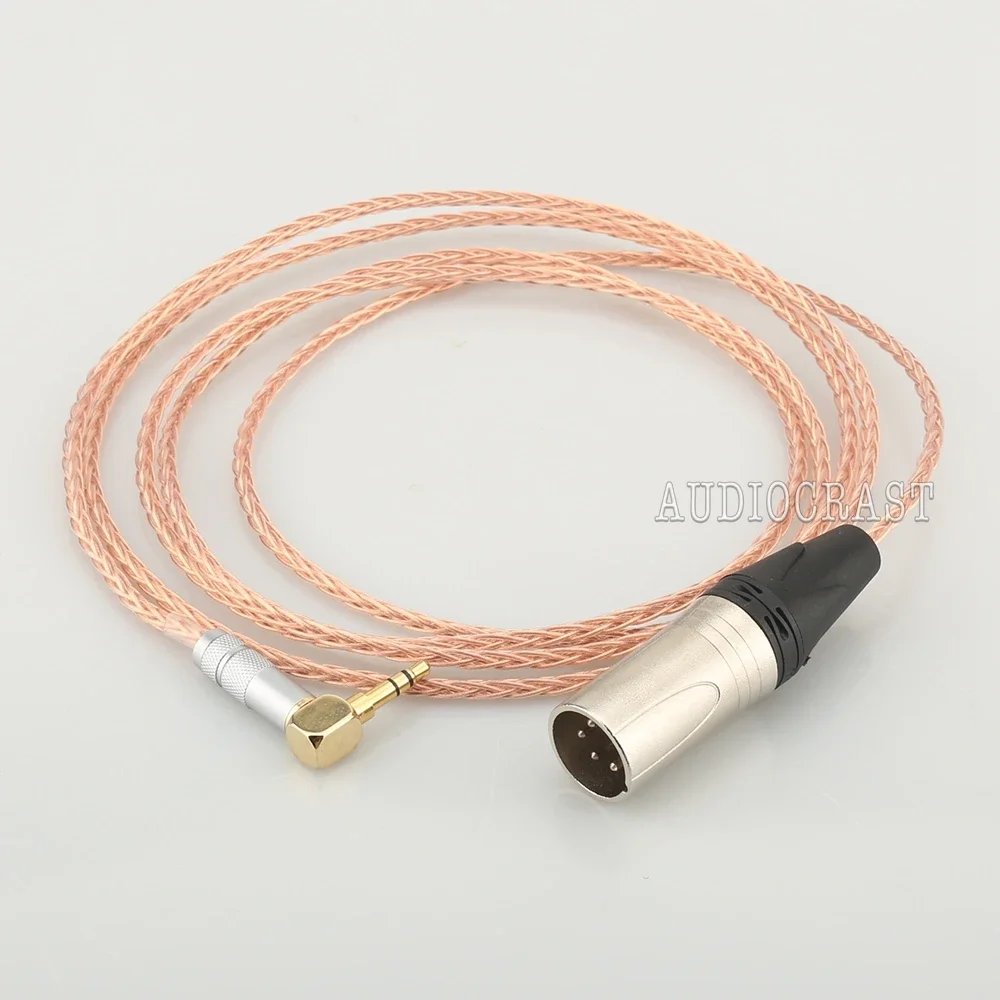 

HI-End OCC Copper 4pin XLR male to 3.5mm stereo Headphone Upgrade Cable for Fostex T60RP T20RP T40RPmkII T50RP