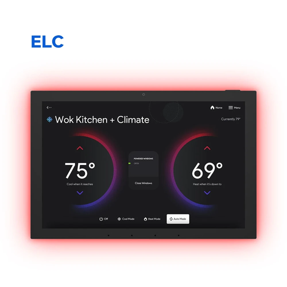 unique2025 NEW Arrivals RK3566 Multi Interfaces 10 Inch Wall Mounting Smart Home Hub Remote Voice Control Wifi Tablet