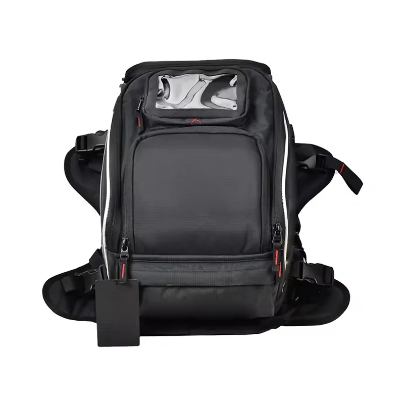 Motorcycle Fuel tank Pack Bag Multi-function Handbag Large Luggage Storage Backpack for Travel