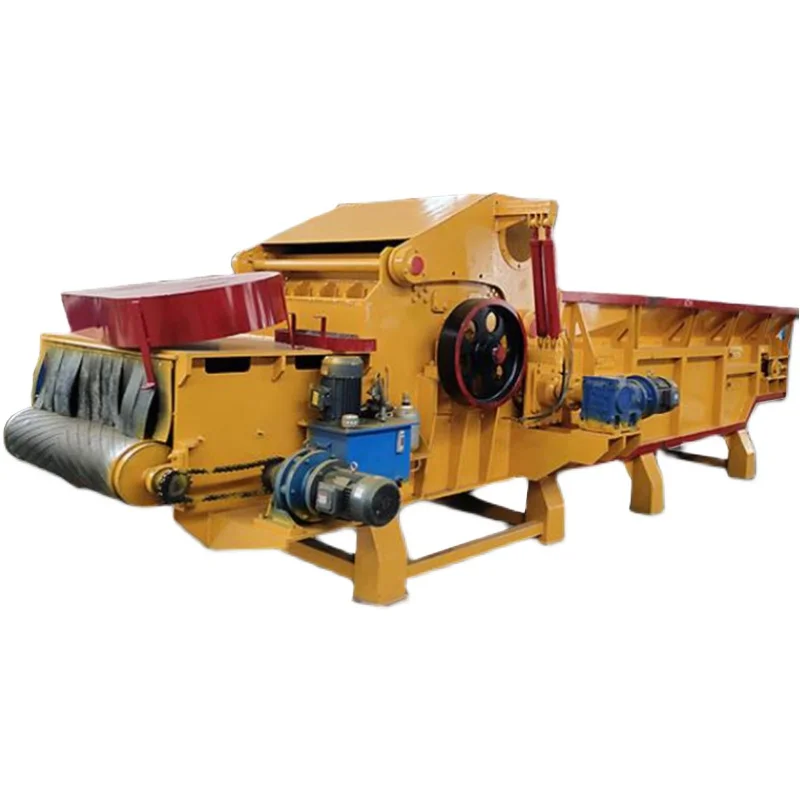 Customized wood plywood formwork pulverizer with nail formwork integrated crusher with feeding wood crushing equipment