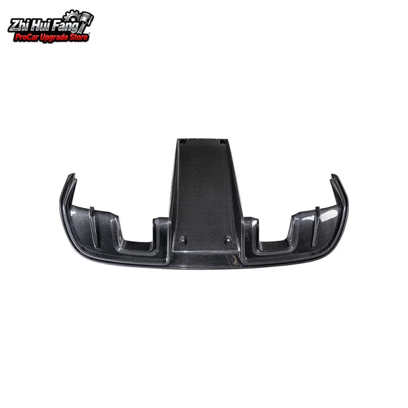 

Подходит для 17-UP Porsche 718 982GT4 OE, задняя губа из углеродного волокна, сухая замена углерода