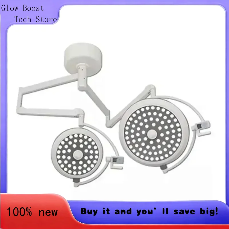 

Glow Hospital Medical Operation Theatre Room Double Dome Vary Shadowless Surgery Led Ot Ceiling Surgical Operating LED Lig
