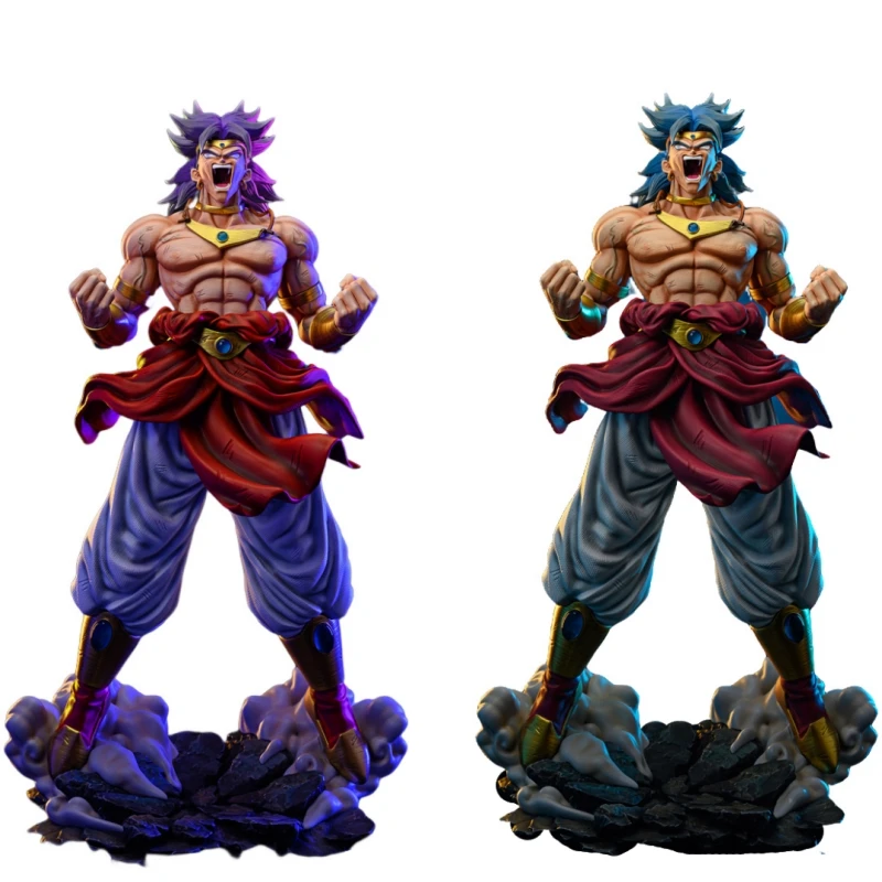 1/6 45Cm Z Studio Dms Dim Model Studio Dragon Ball Z Runaway Broli Anime Action Figure Model Statue Garage Kit Toys Gift