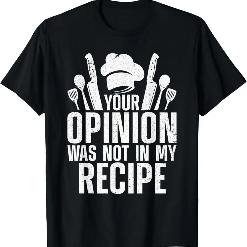 Funny Chef Design For Cooking Lover Culinary Cook T Shirt